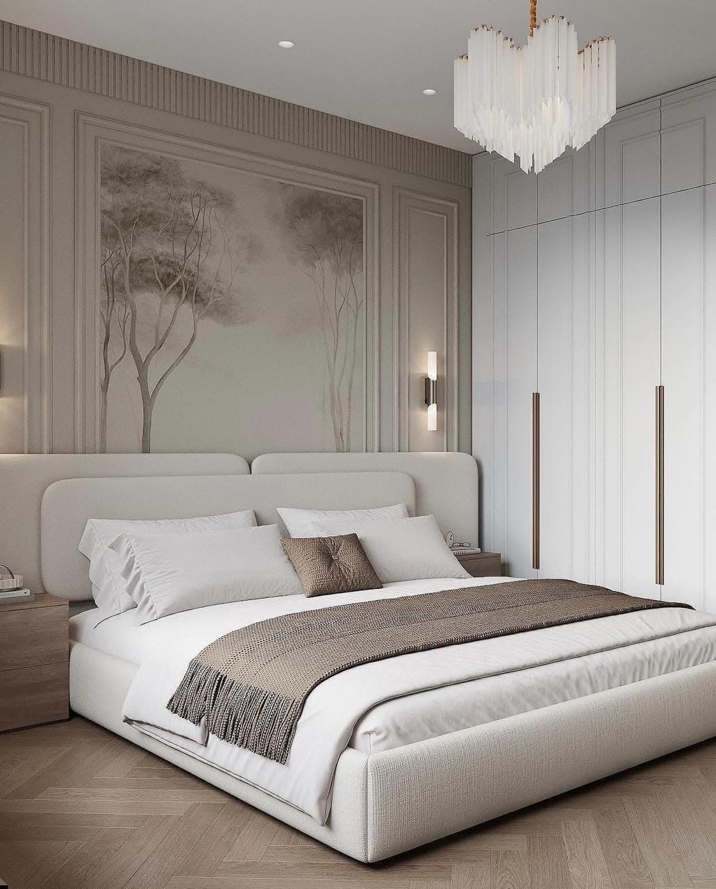 Ultra-Luxury Velvet Fabric Bed